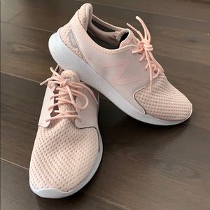 Light Pink New Balance Tennis Shoes
